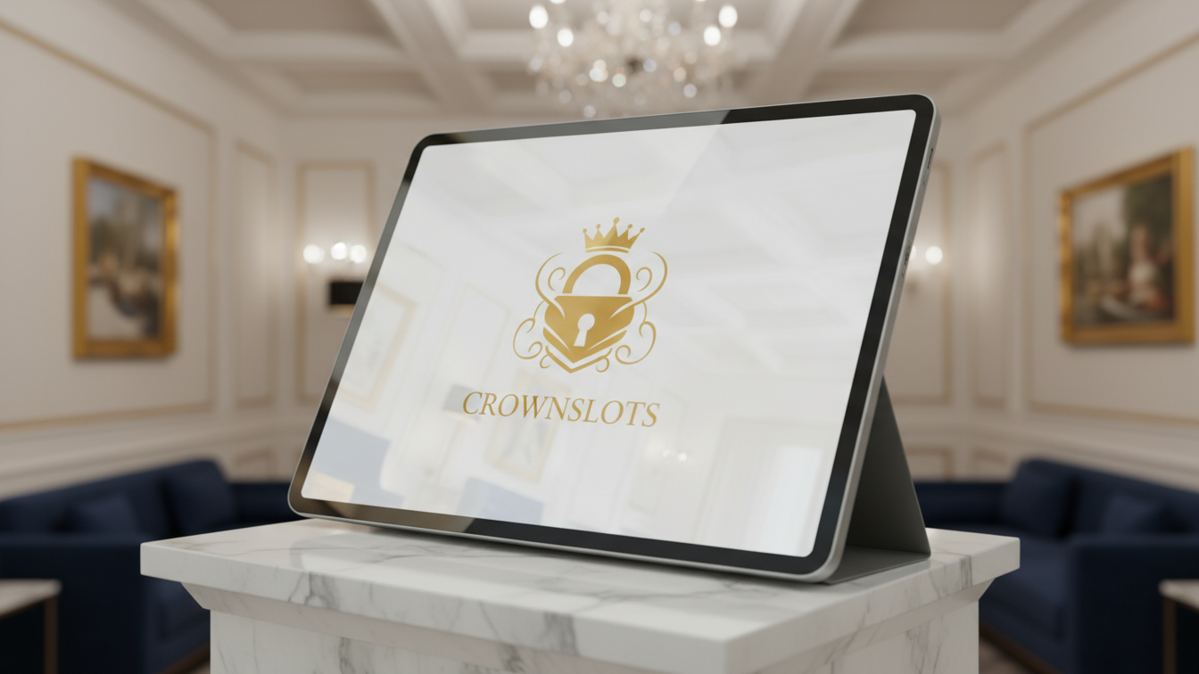 Crownslots Casino lobby screen